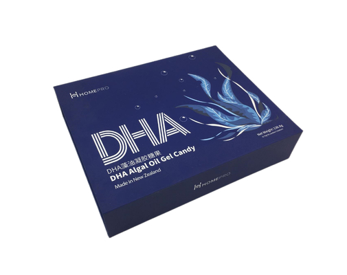 박스 3D 3차원적 절묘한 패키징 박스를 패키징하는 DHA 조류 유성 겔 캔디