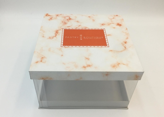 분할기와 상자 용지 크라프트지 초콜릿 박스를 패키징하는 200x100x80mm 초콜릿