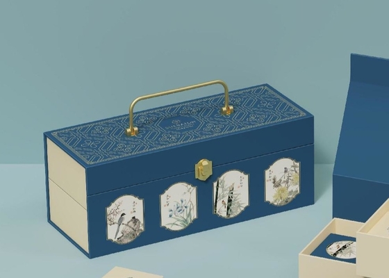 독점적 로맨틱한 밝은 심장은 발렌타인 데이 초콜릿 선물 상자를 형성했습니다